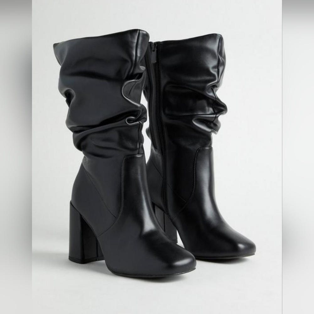 TORRID Slouchy Mid Calf Boot (WW) NWT'S